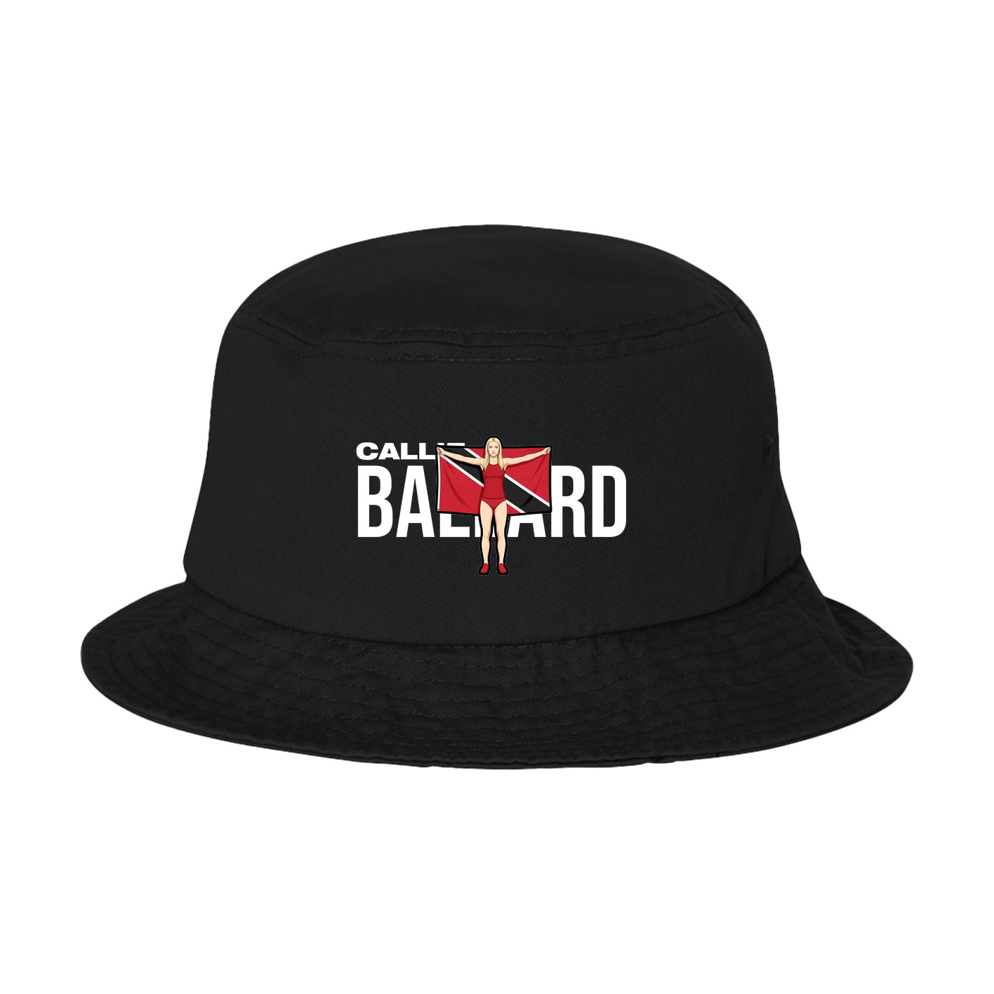 Bucket Cap — Player Name in Black