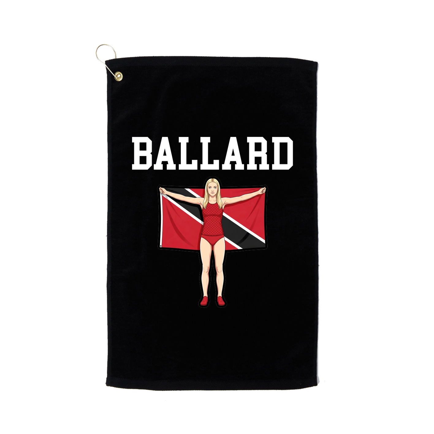 Golf Towel — Shirsey in Black