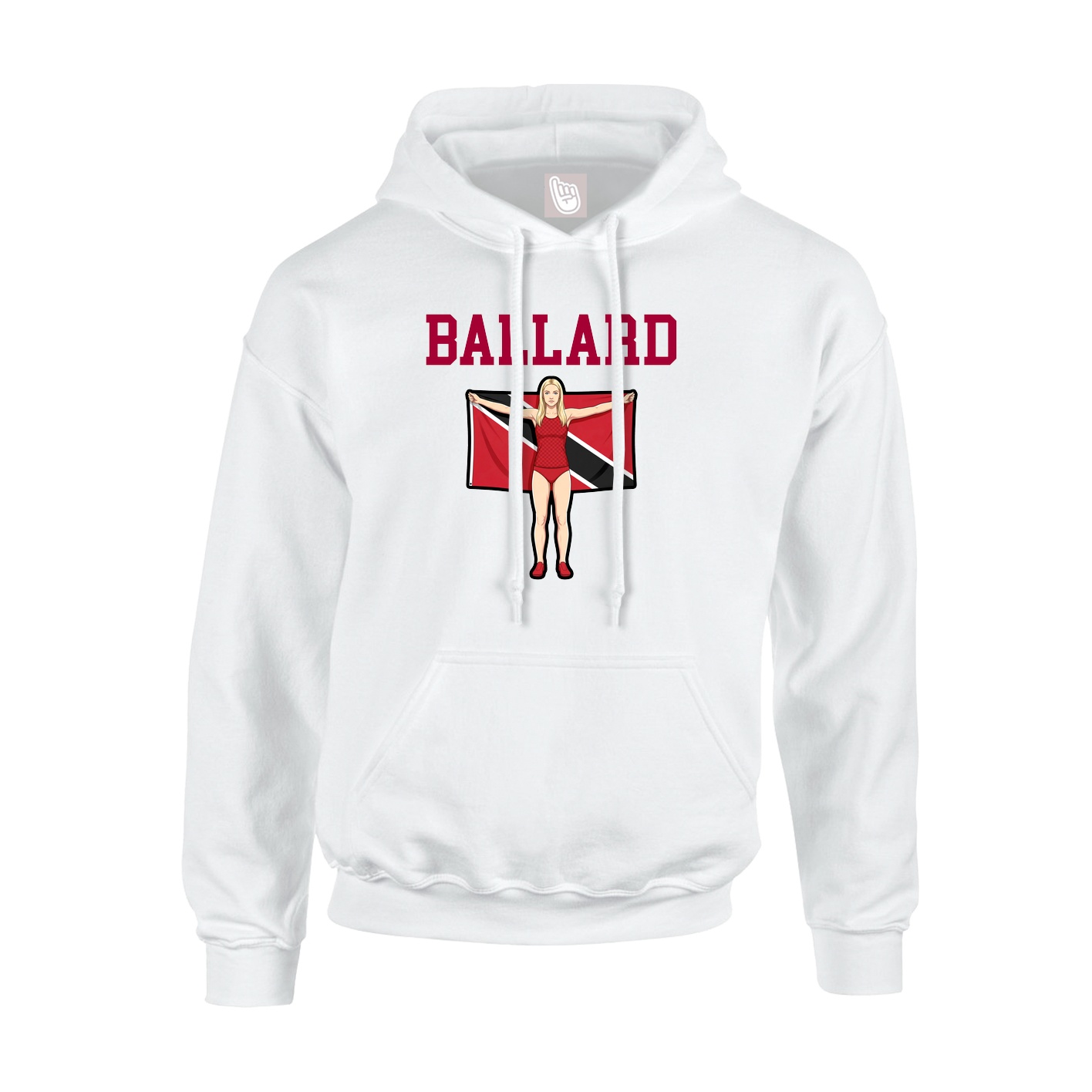 Youth Hoodie — Shirsey in White