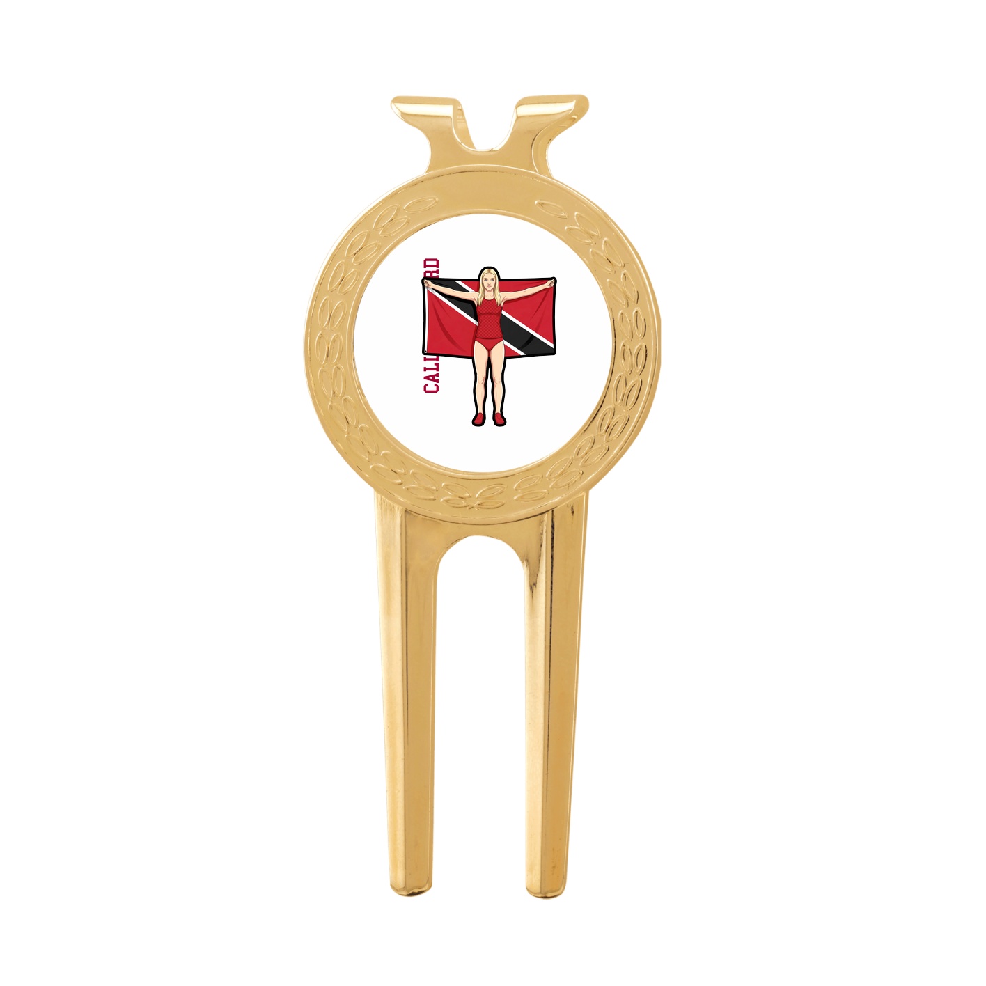 Divot Tool with Ball Marker — Name Vertical in Classic