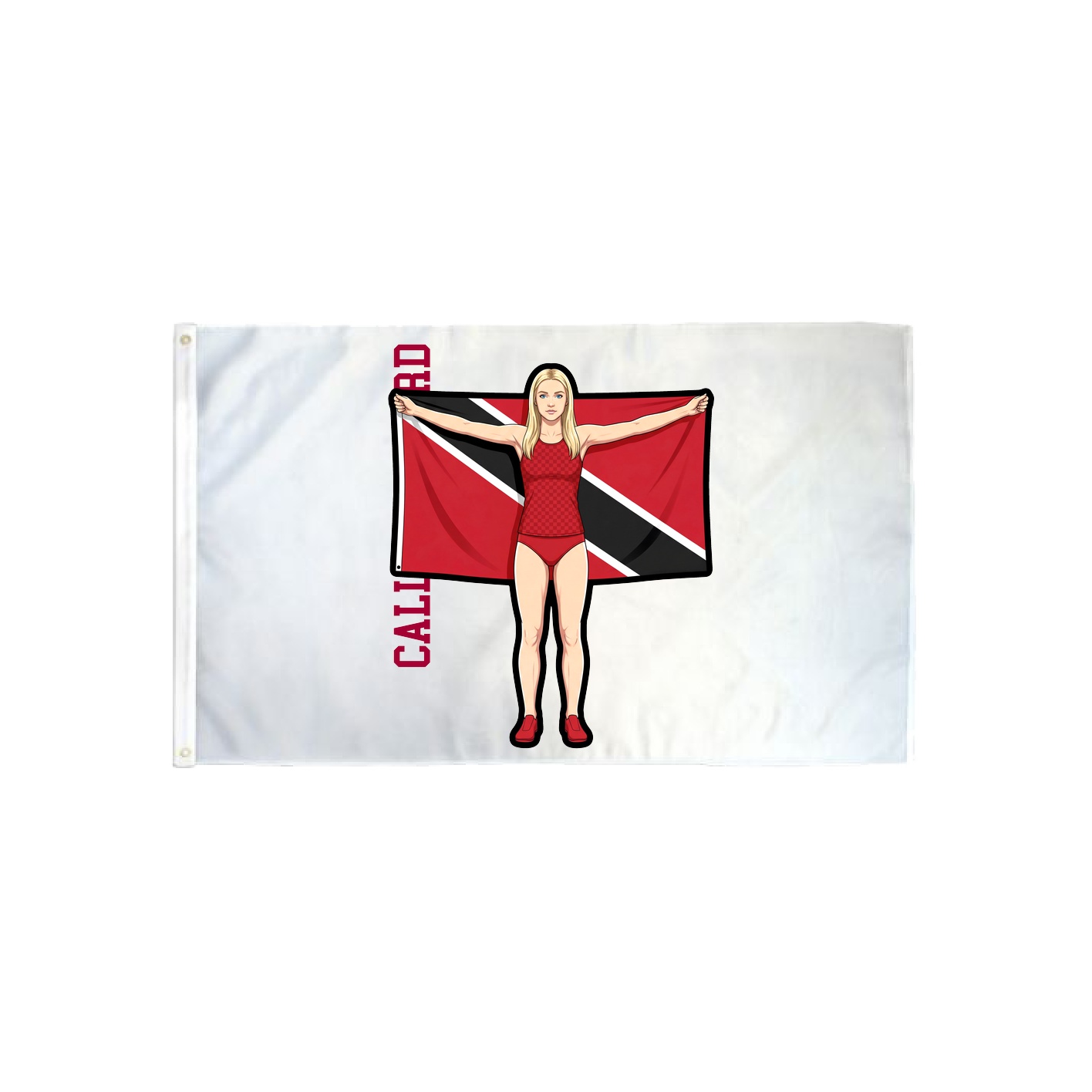 3x5 Flag — Name Vertical in Classic