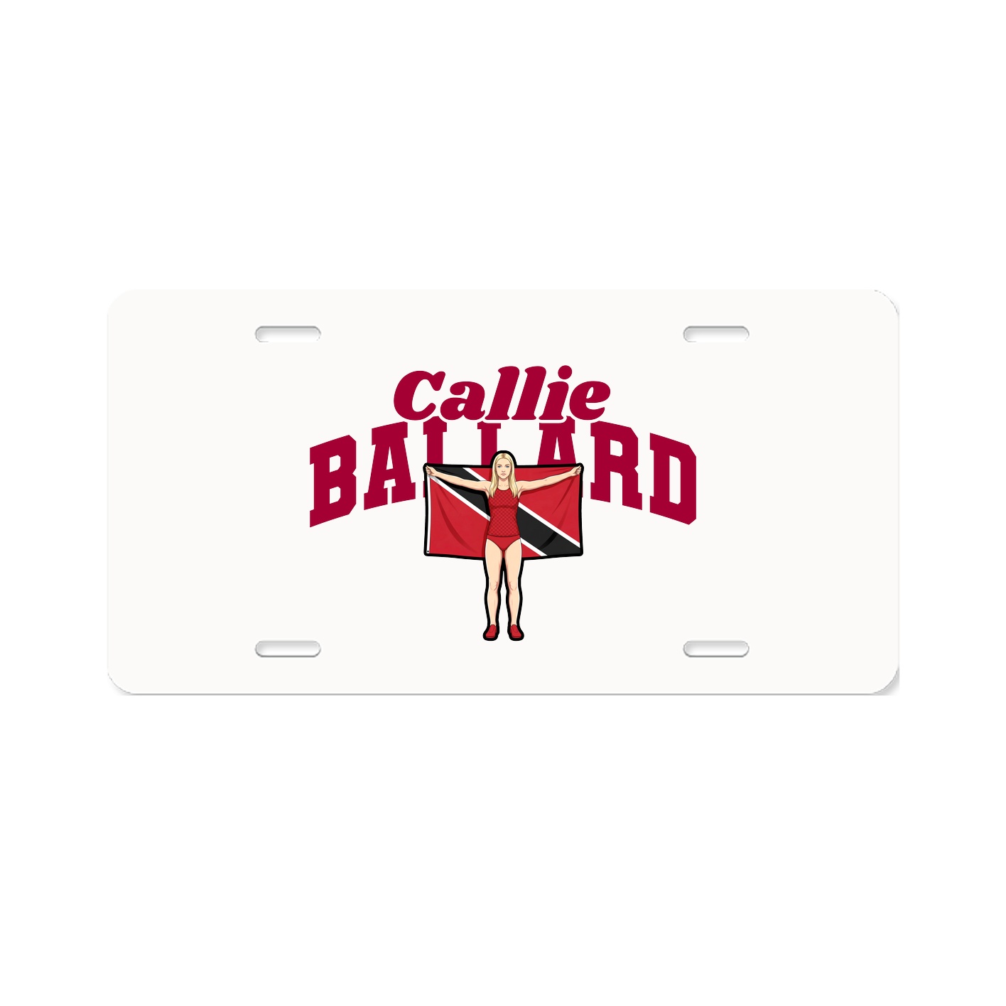 License Plate — Signature Arch in Classic