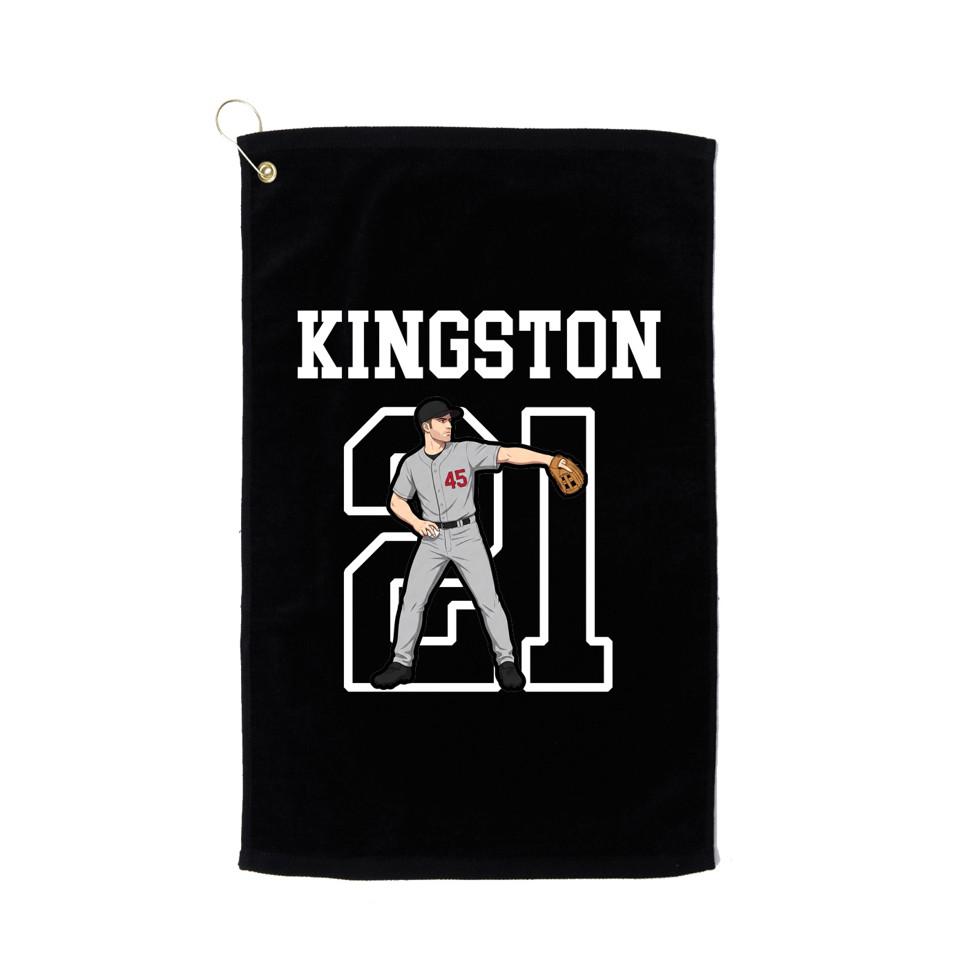 Golf Towel — Shirsey in Black