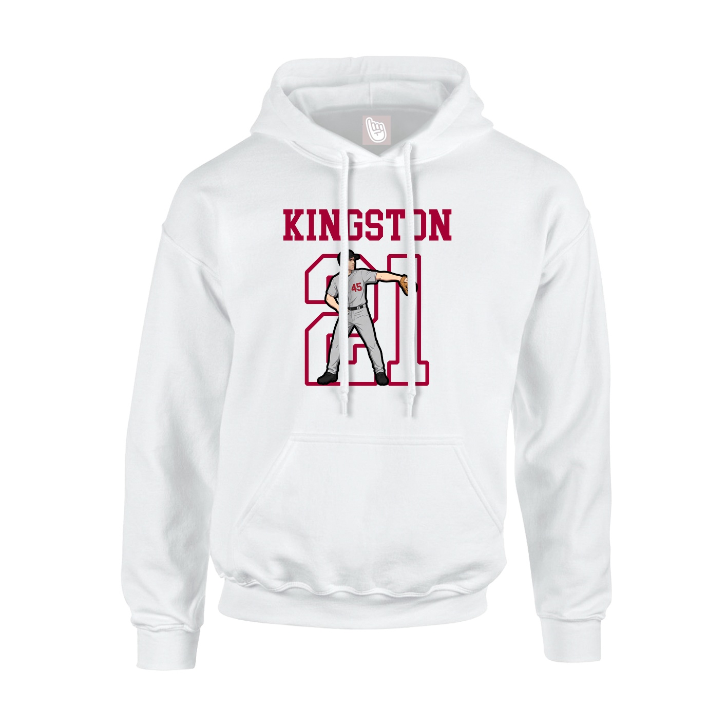Youth Hoodie — Shirsey in White
