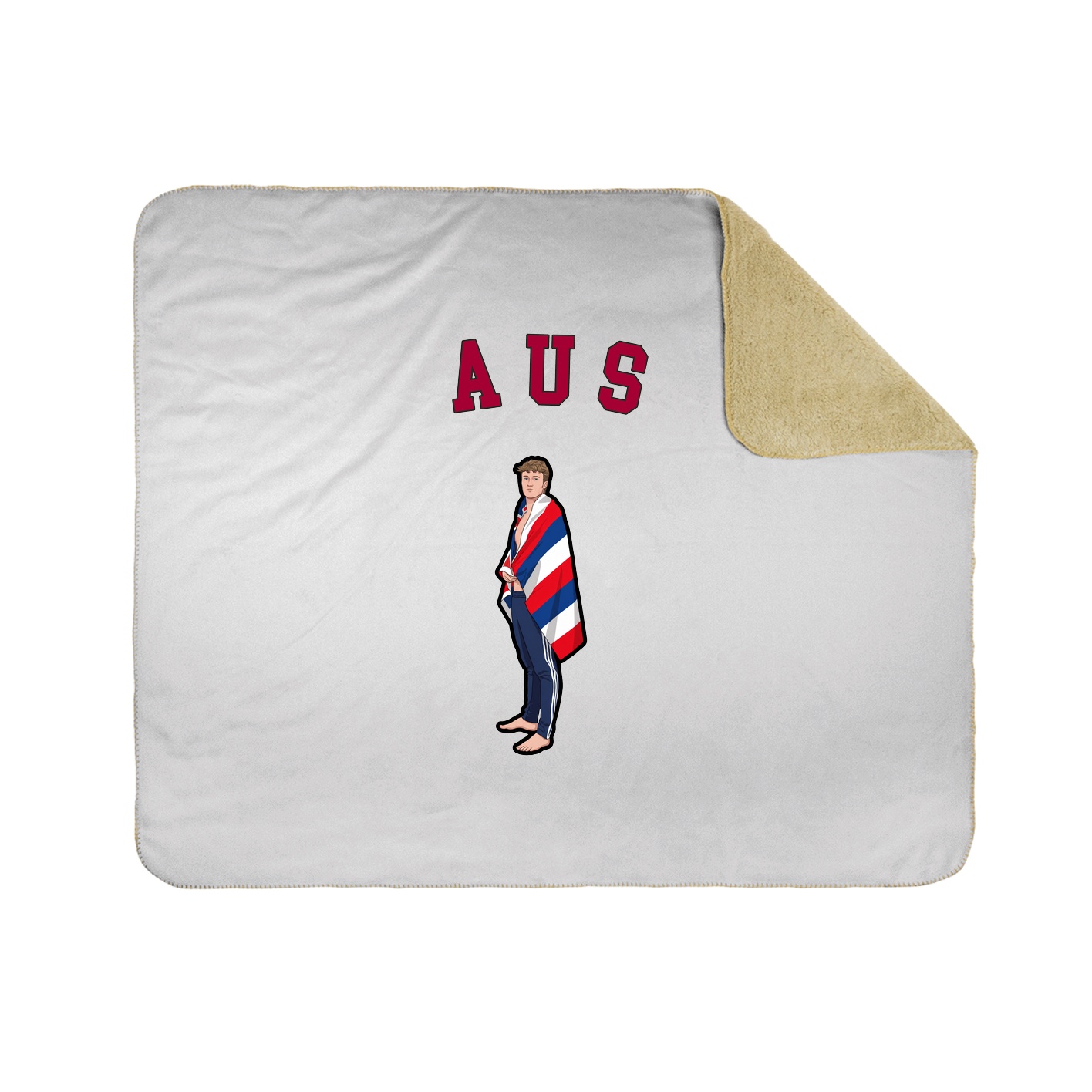 Throw Blanket — Shirsey Arch in White