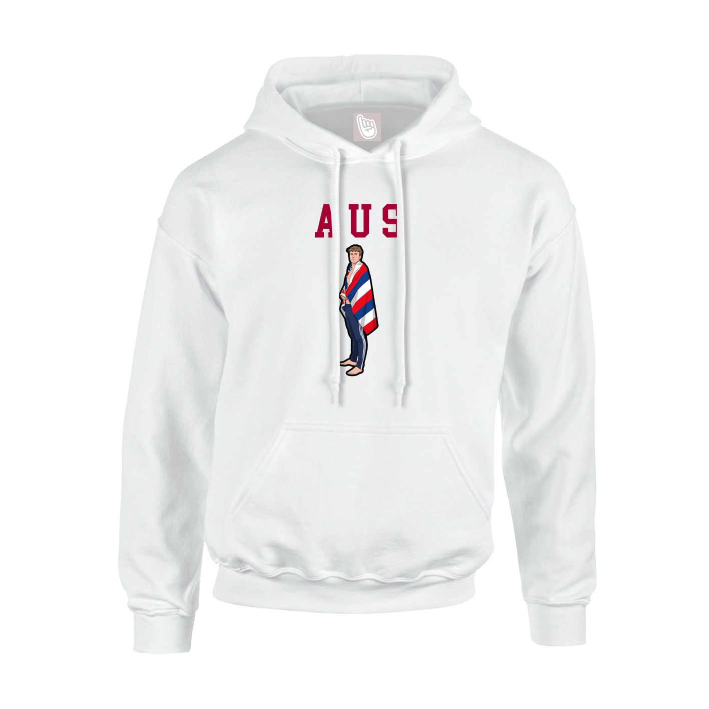 Youth Hoodie — Shirsey in White