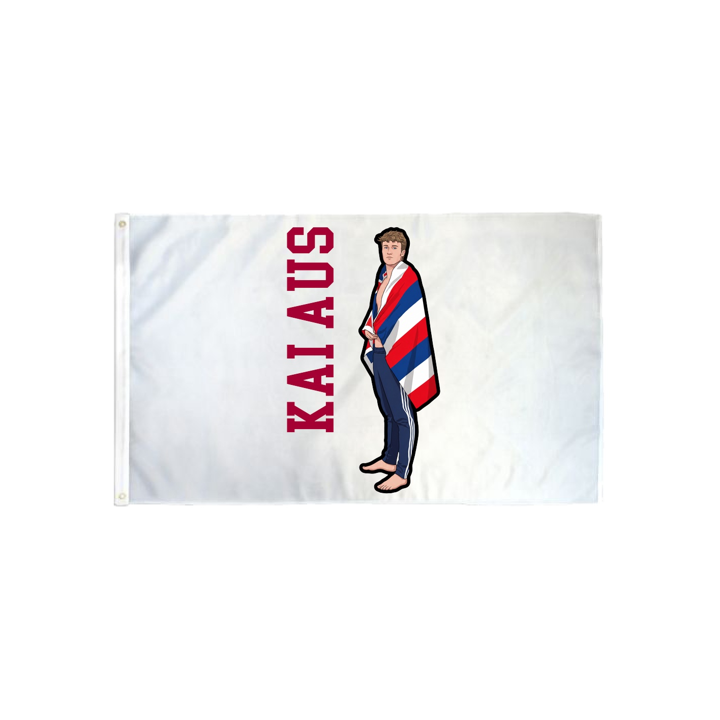 3x5 Flag — Name Vertical in Classic