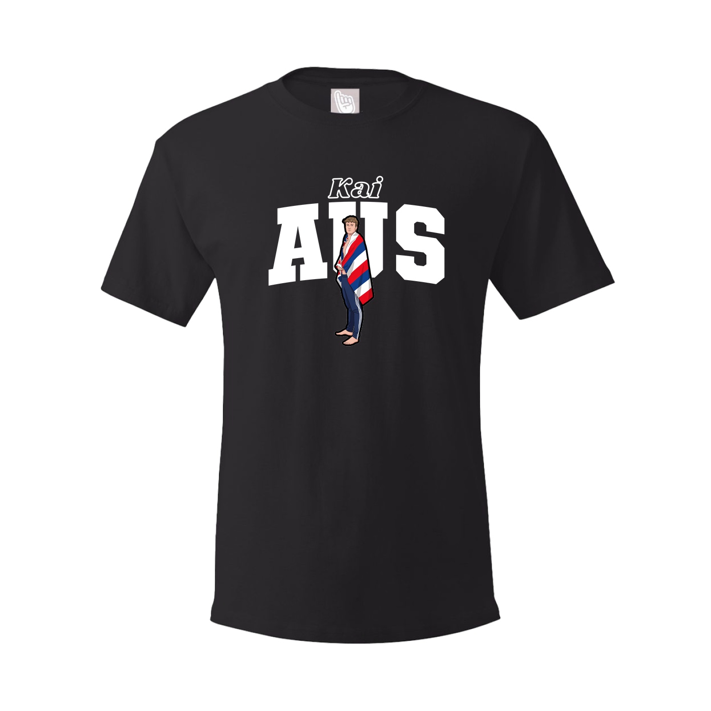 Tee — Name Arch in Black