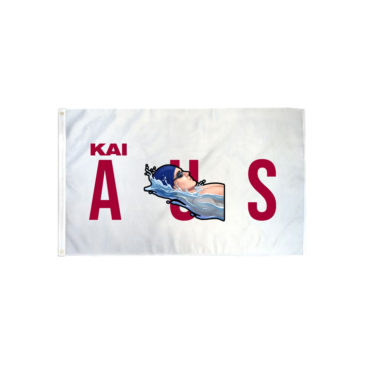 3x5 Flag — Player Name in Classic