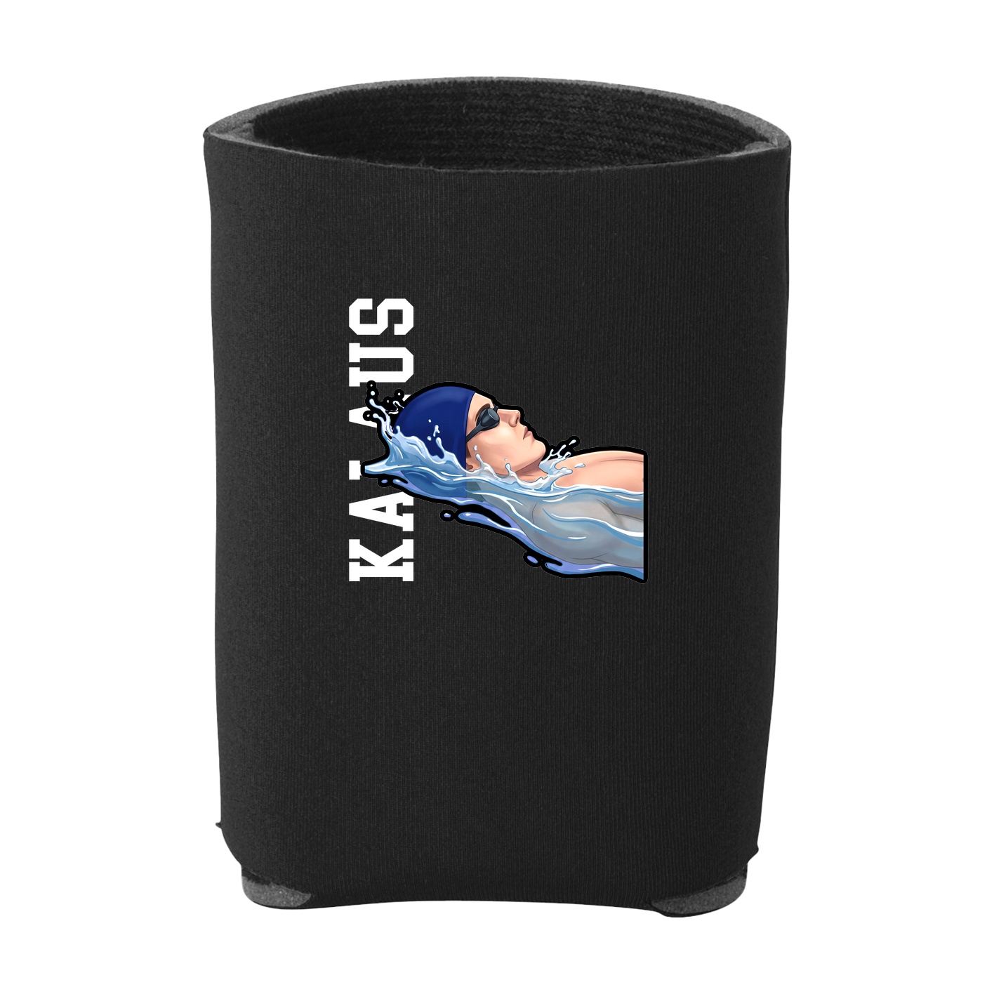 Can Holder — Name Vertical in Black