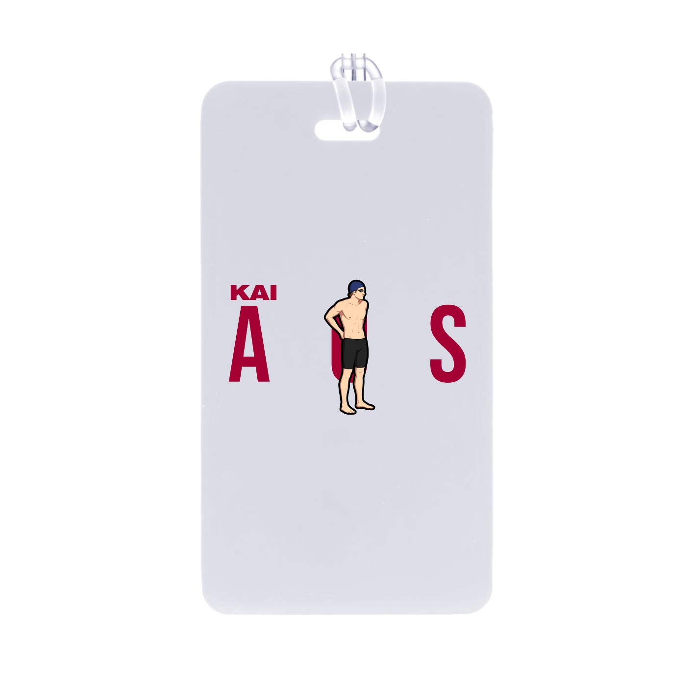 Bag Tag — Player Name in Classic
