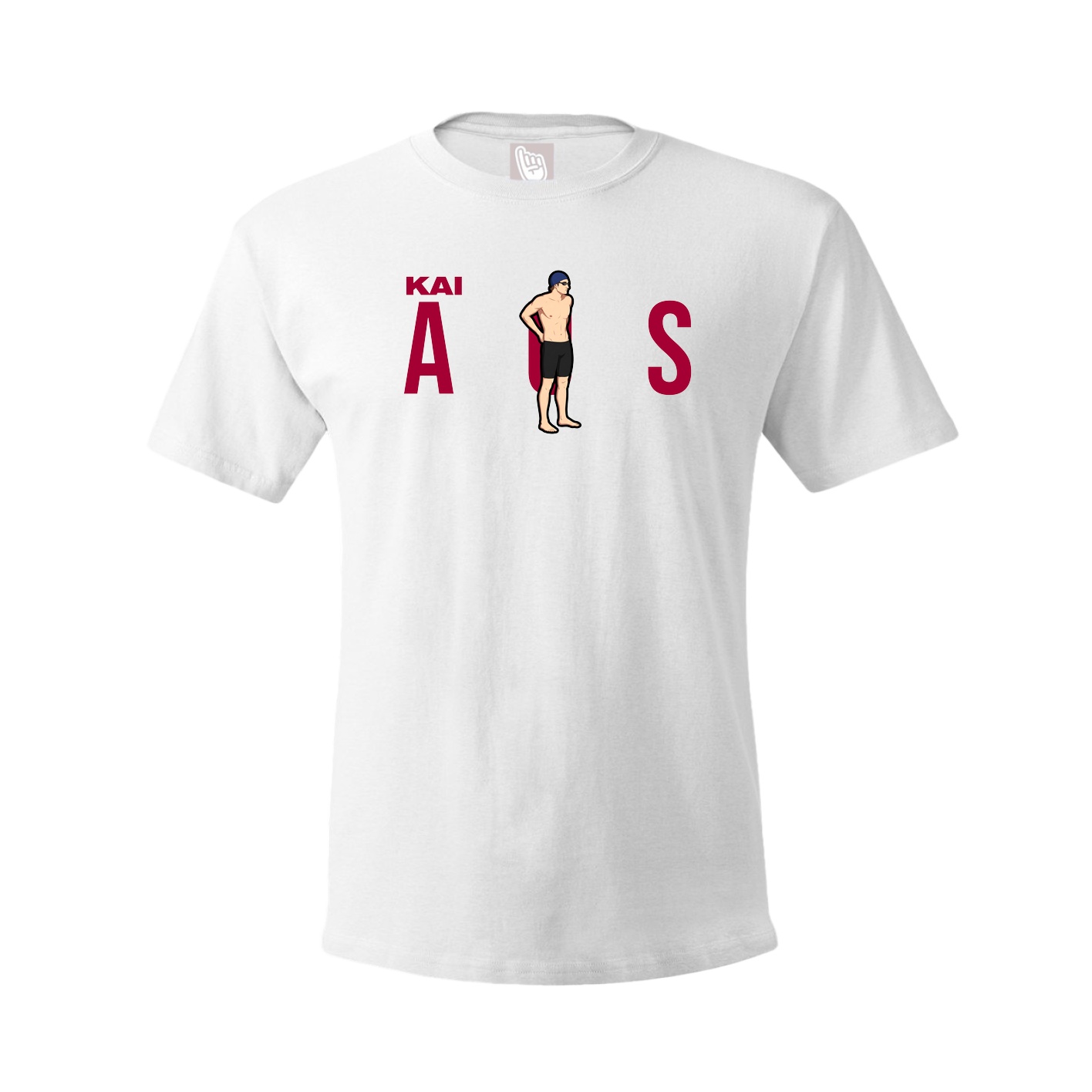 Youth Tee — Player Name in White