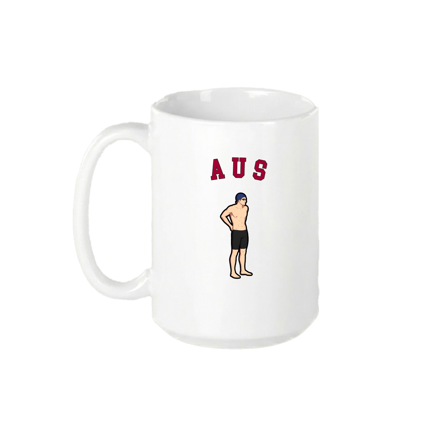 15oz Coffee Mug — Shirsey Arch in White