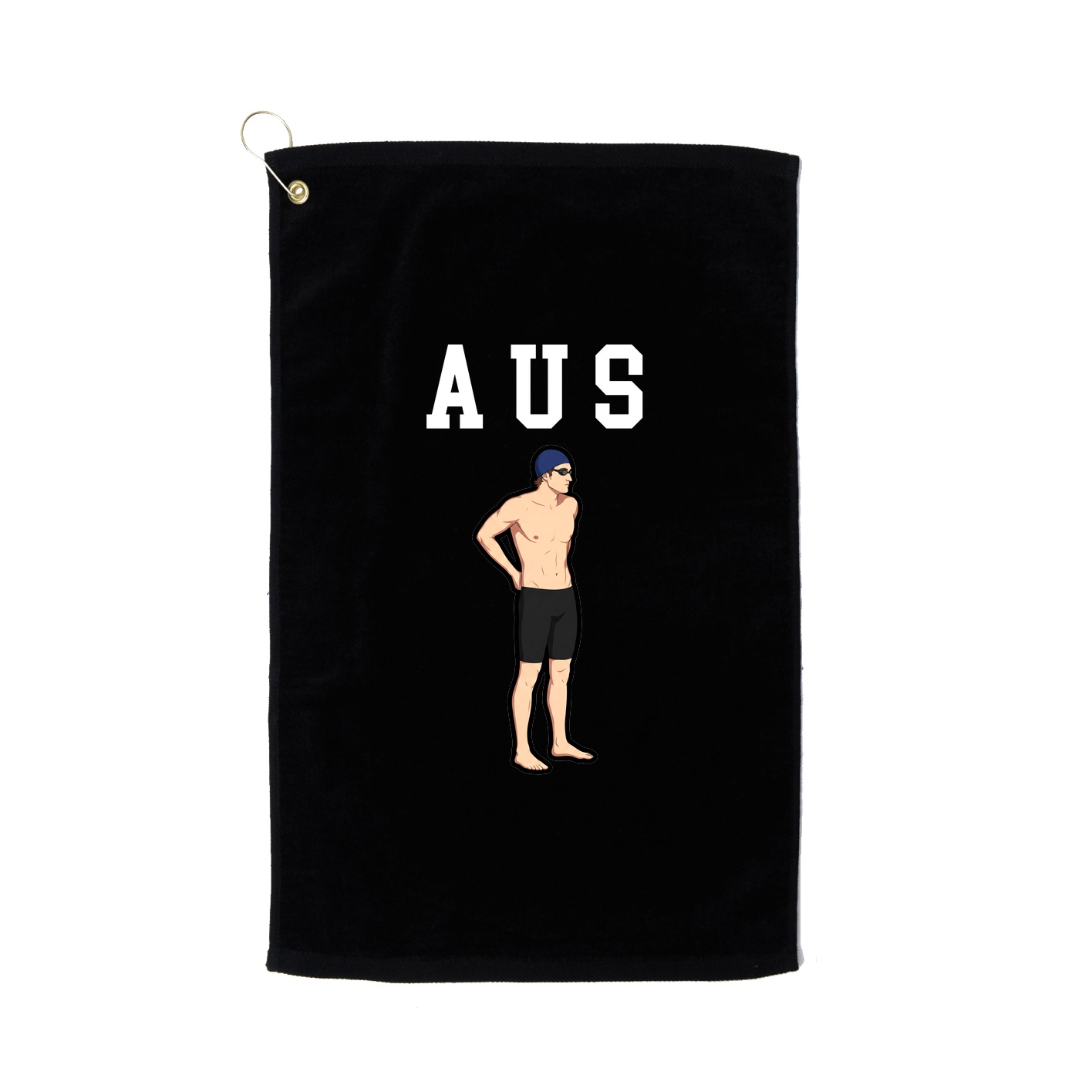 Golf Towel — Shirsey in Black