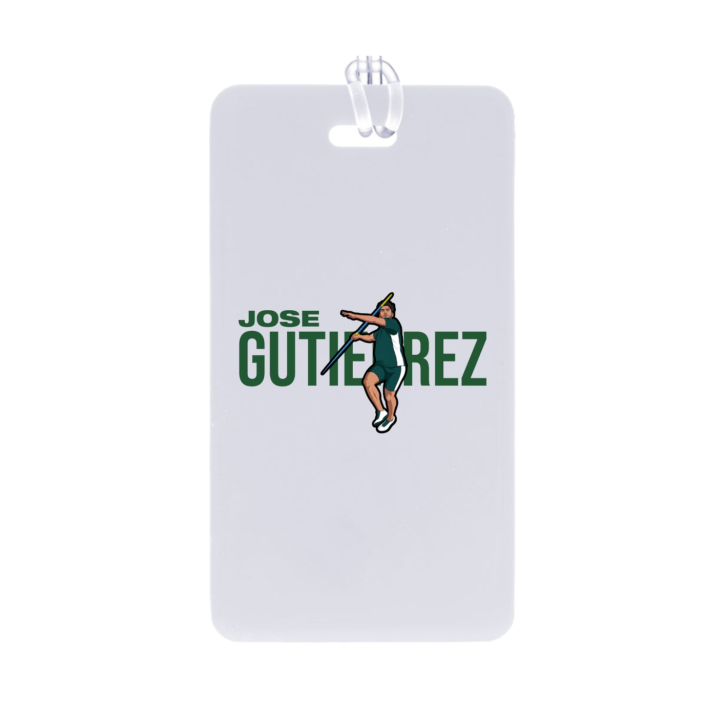 Bag Tag — Player Name in Classic