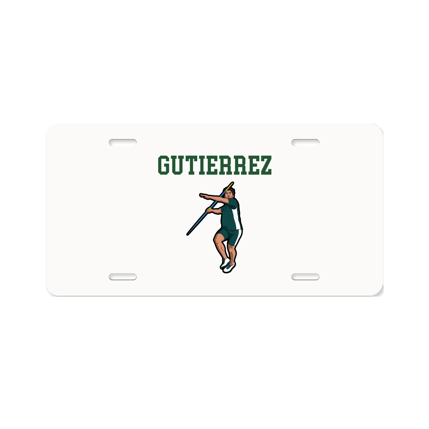 License Plate — Shirsey in Classic