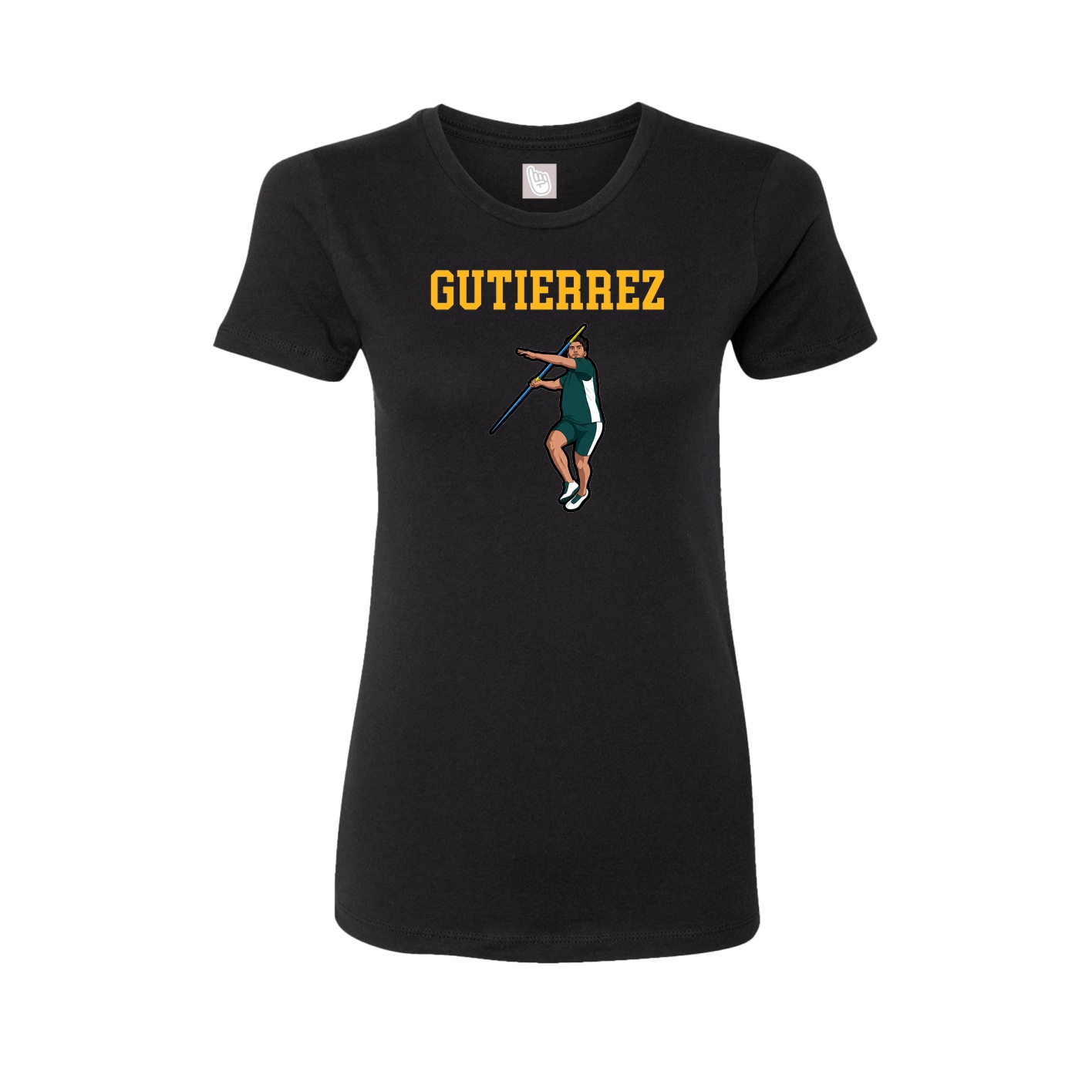 Fitted Women's Tee — Shirsey in Black