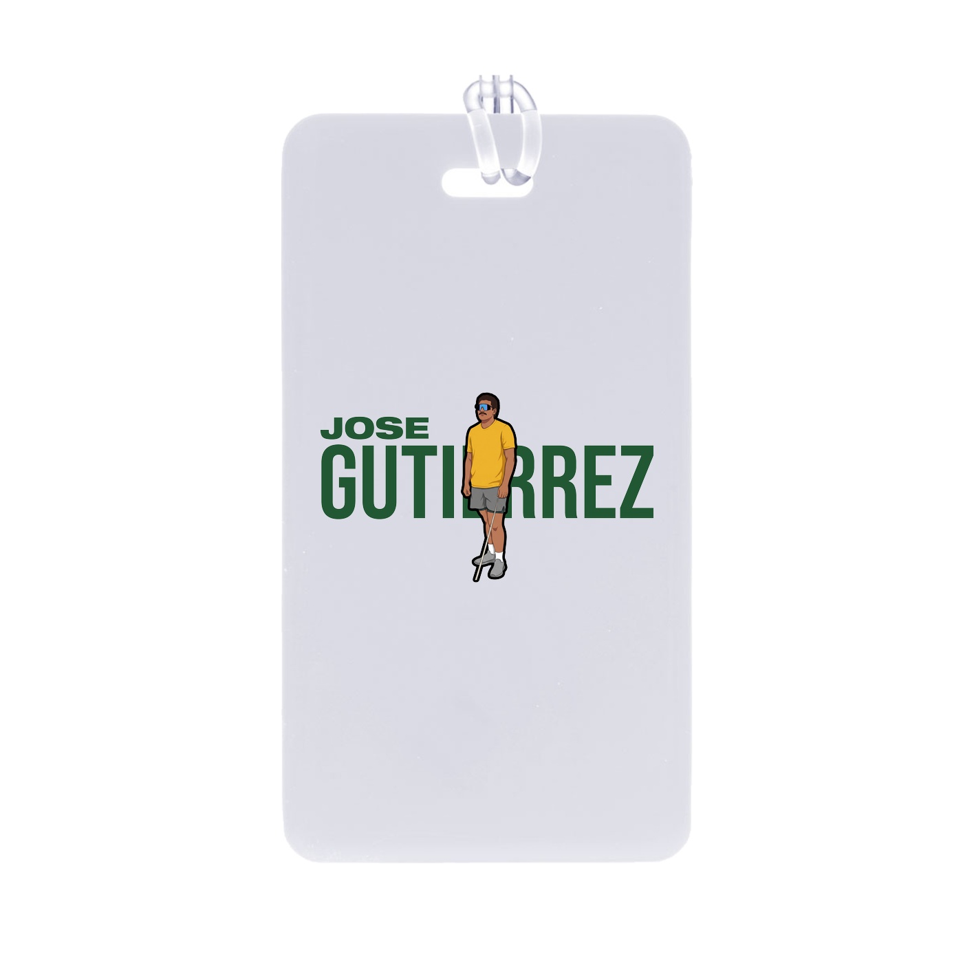 Bag Tag — Player Name in Classic