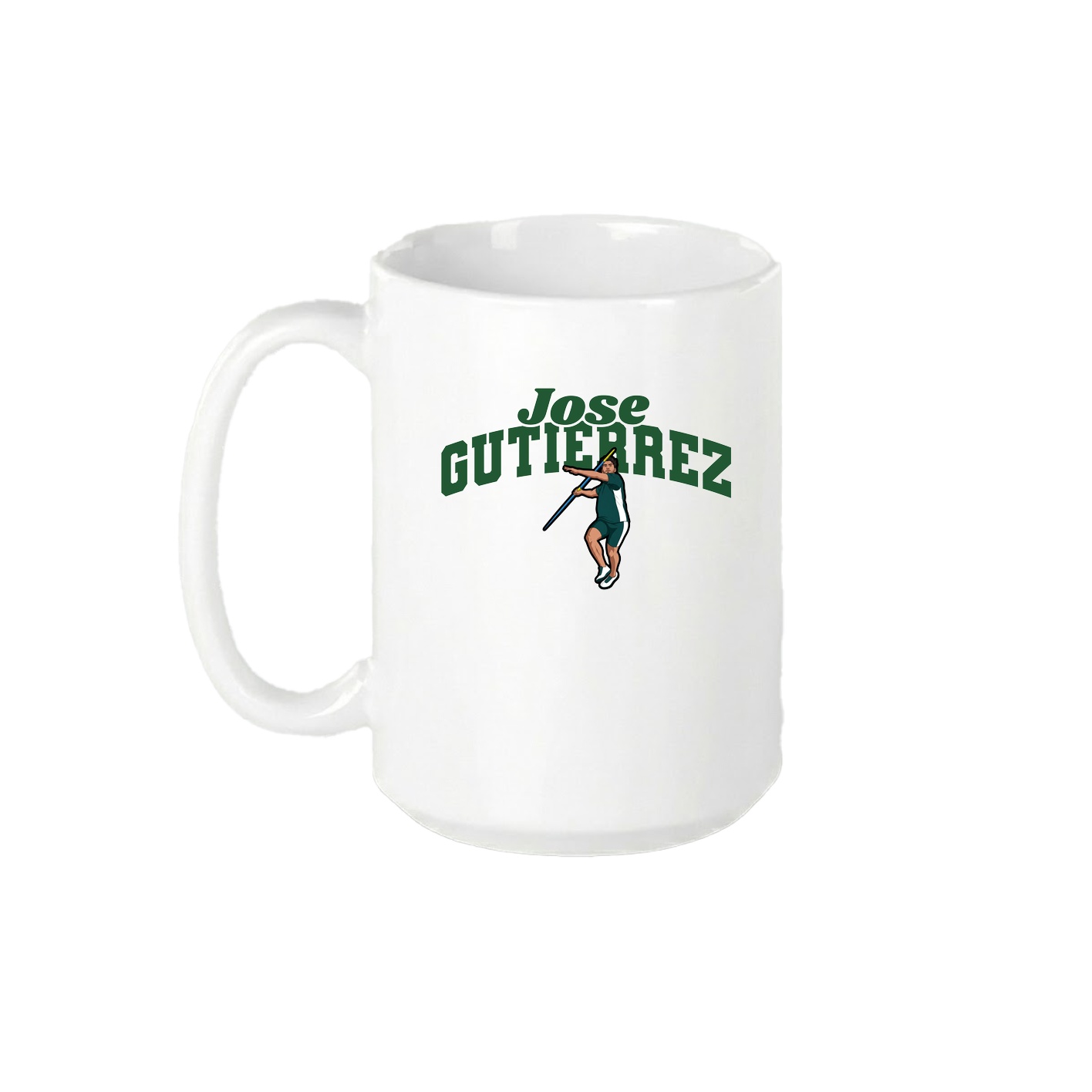 15oz Coffee Mug — Signature Arch in White