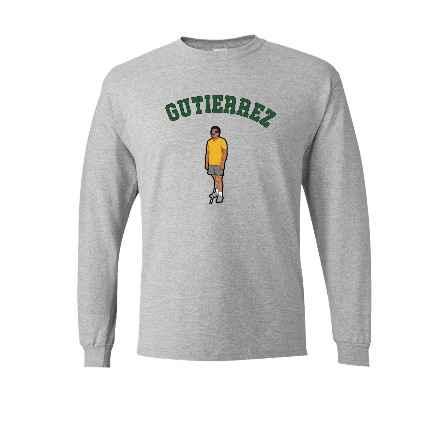 Long Sleeve Tee — Shirsey Arch in Grey