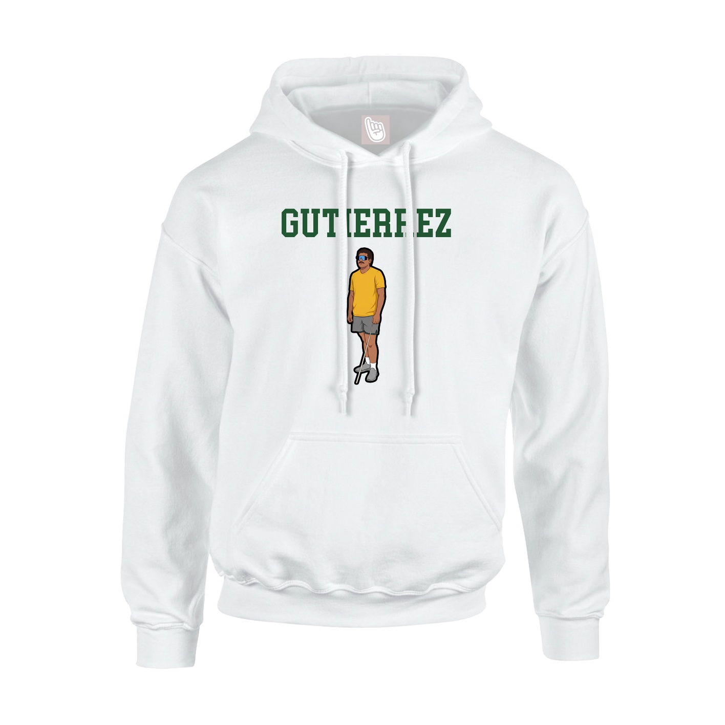 Youth Hoodie — Shirsey in White