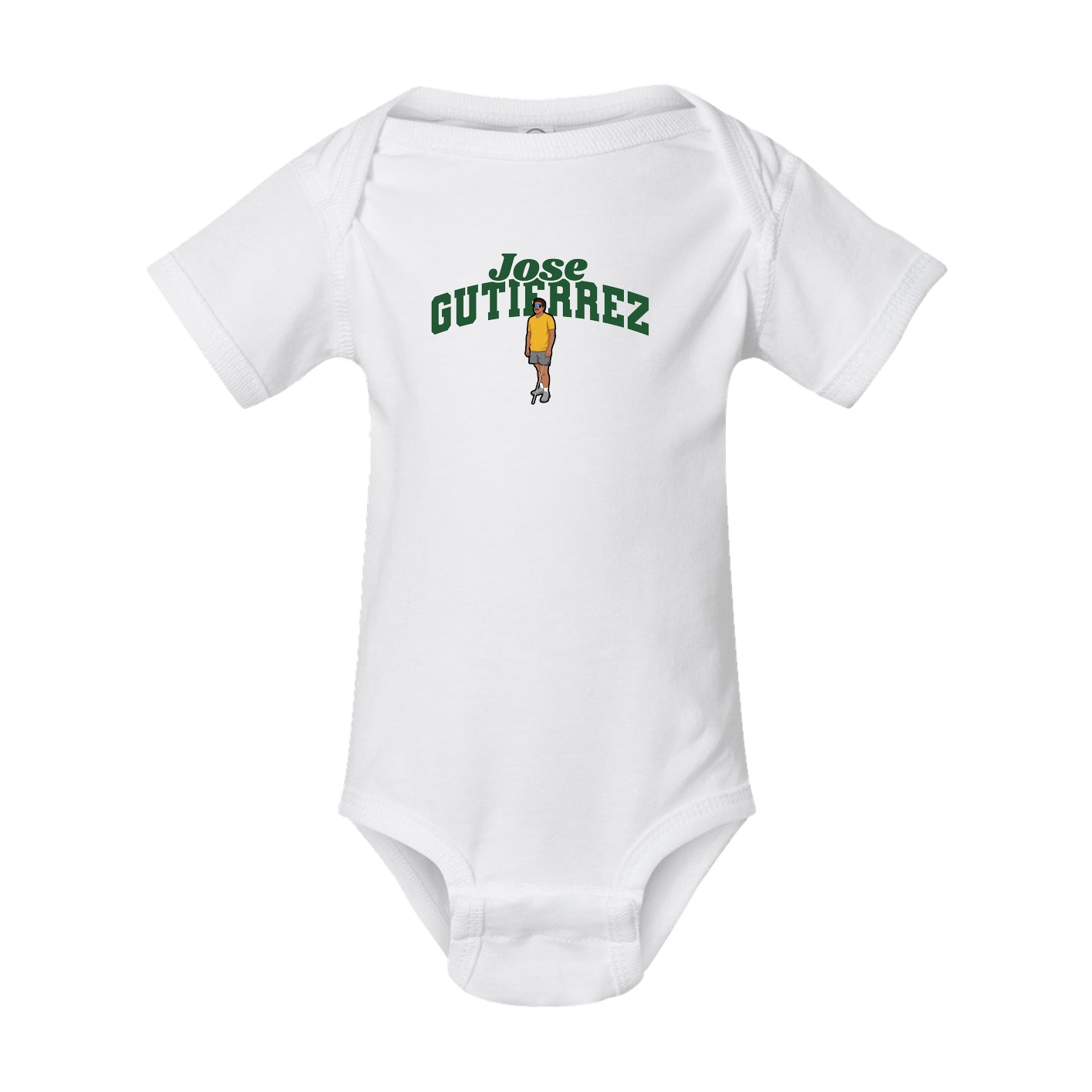 Baby Onesie — Signature Arch in White