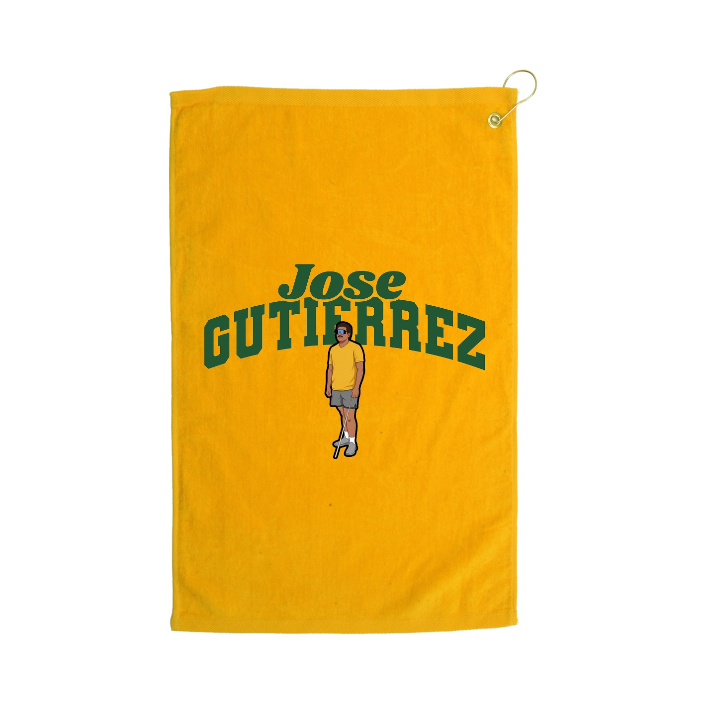 Golf Towel — Signature Arch in Gold