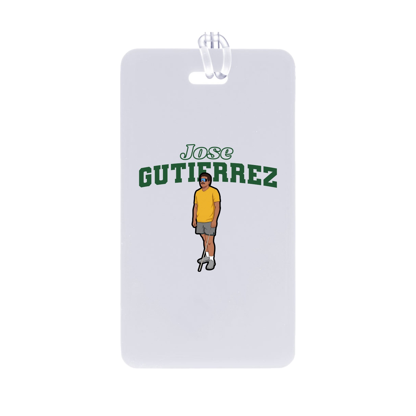 Bag Tag — Name Arch in Classic