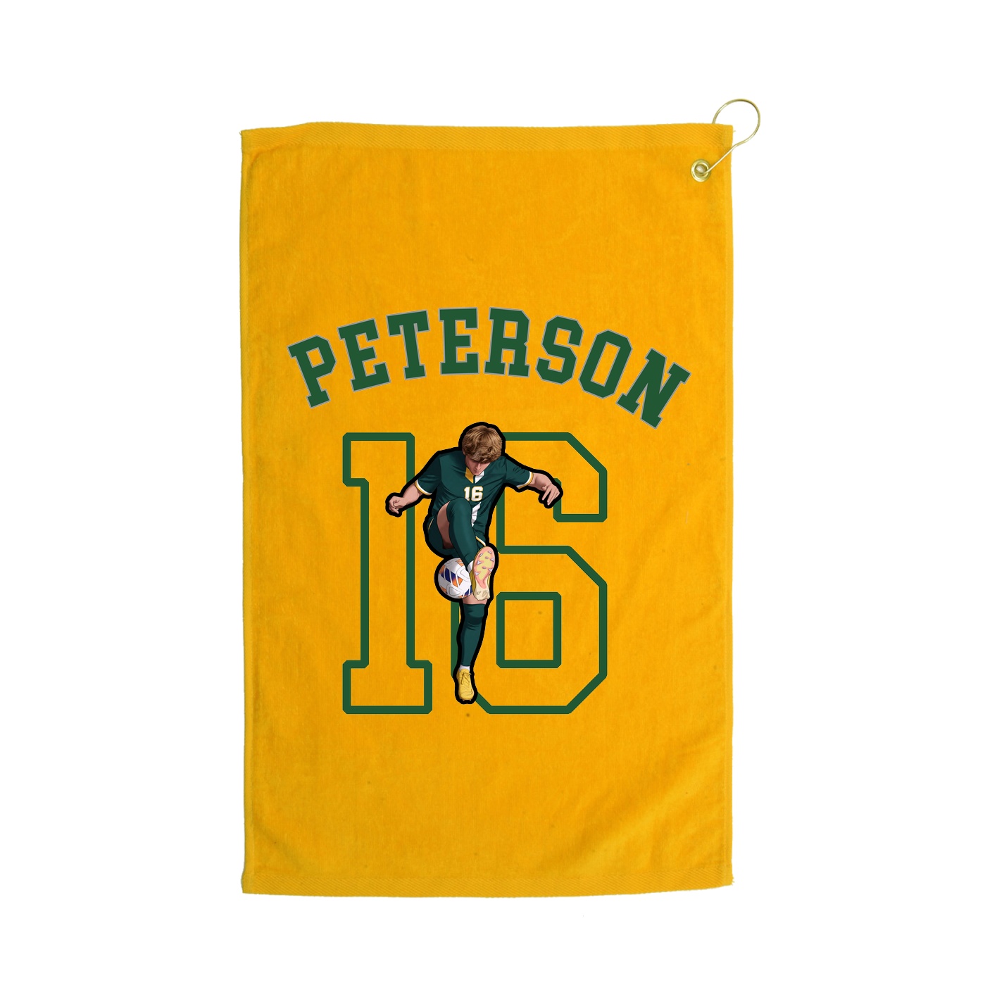 Golf Towel — Shirsey Arch in Gold