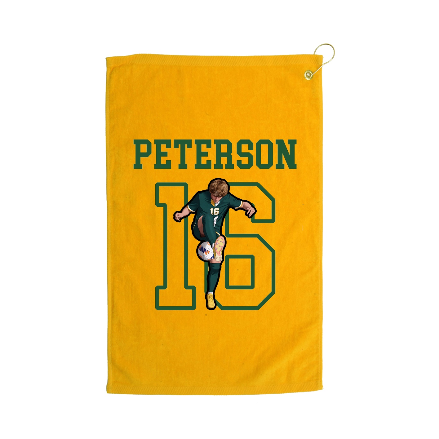Golf Towel — Shirsey in Gold