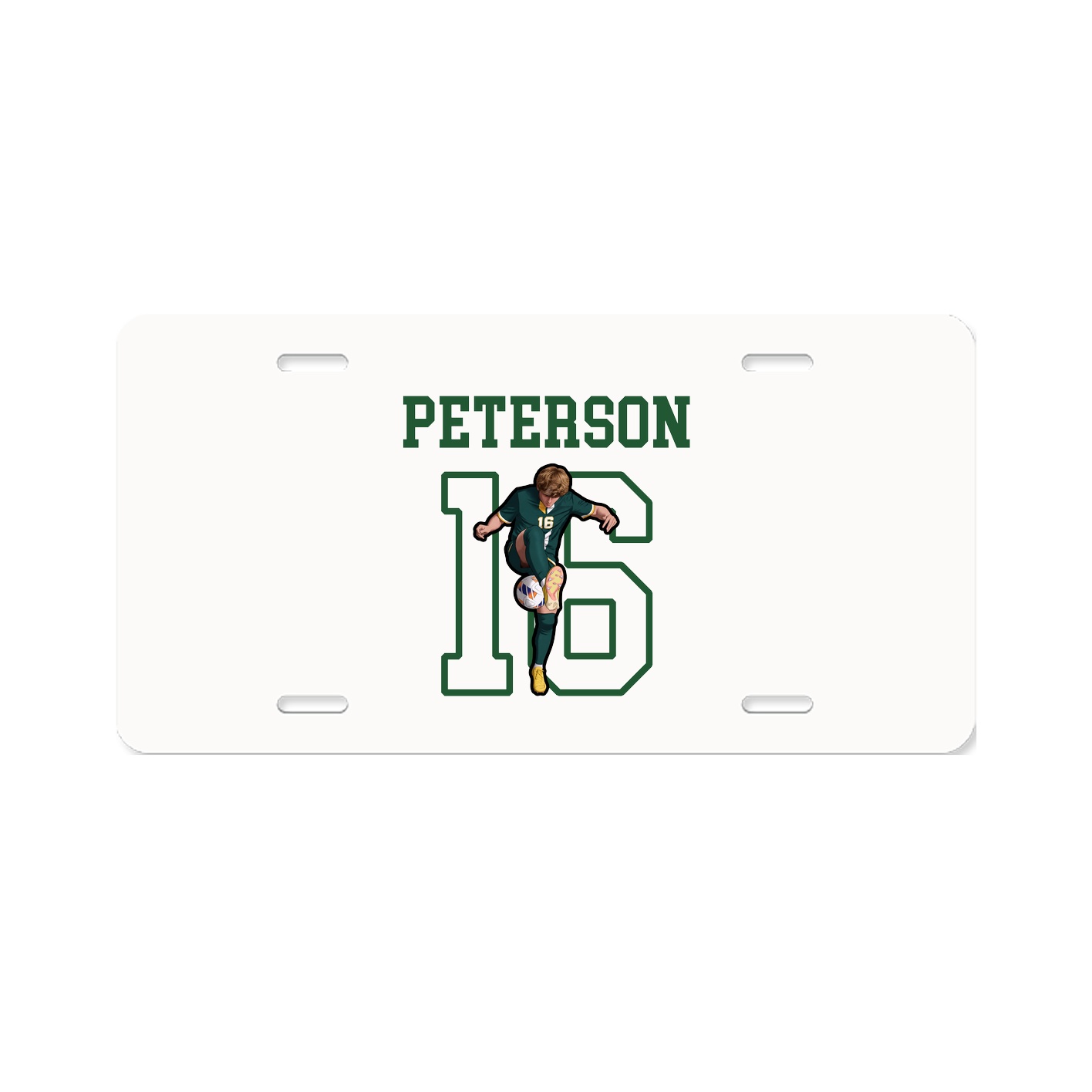License Plate — Shirsey in Classic
