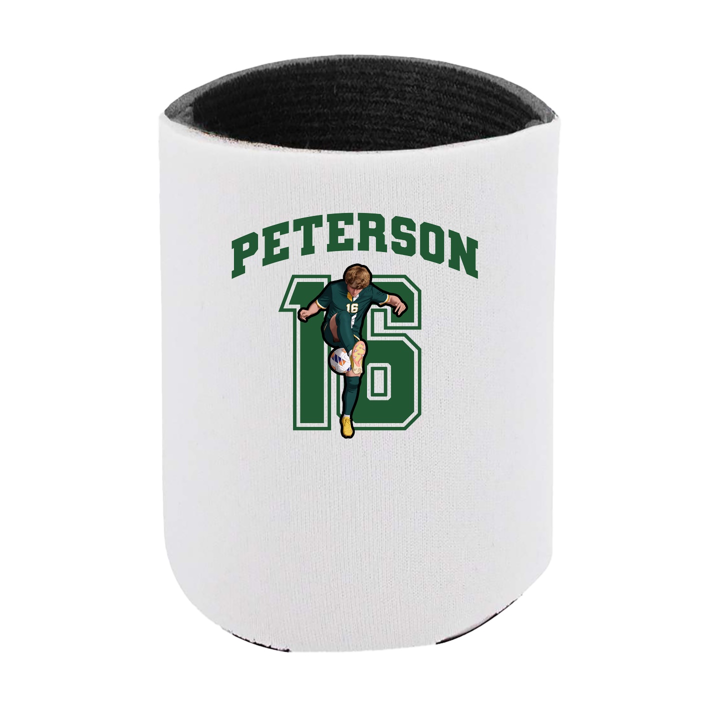 Can Holder — Number in White