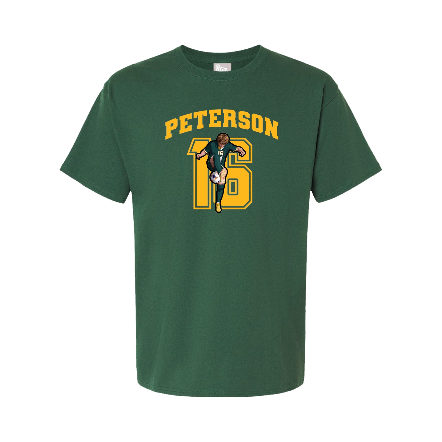 Tee — Number in Green
