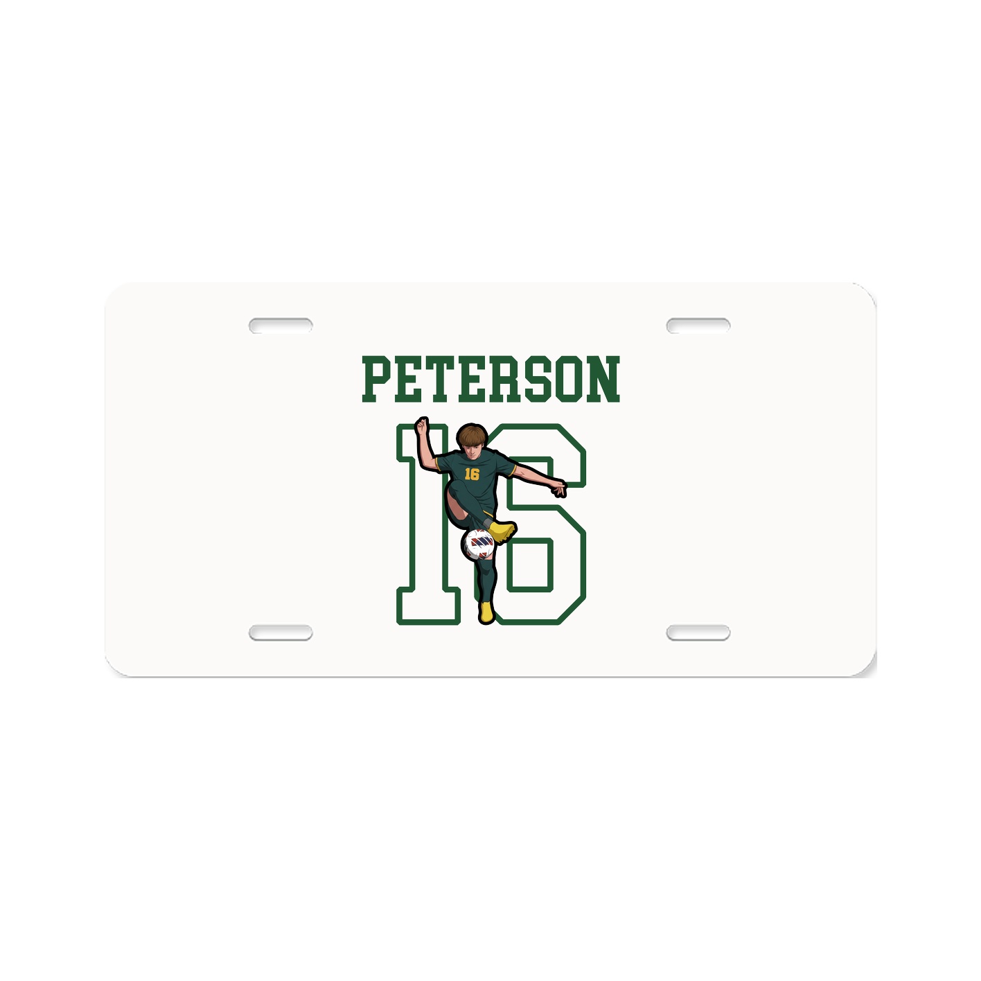 License Plate — Shirsey in Classic