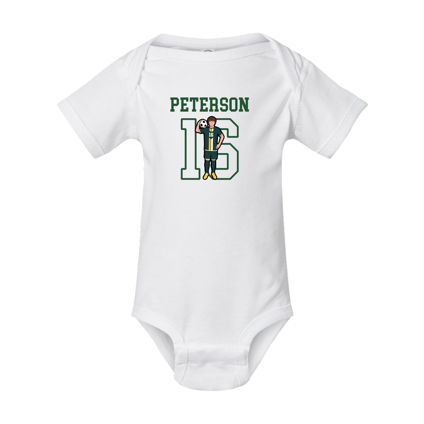 Baby Onesie — Shirsey in White
