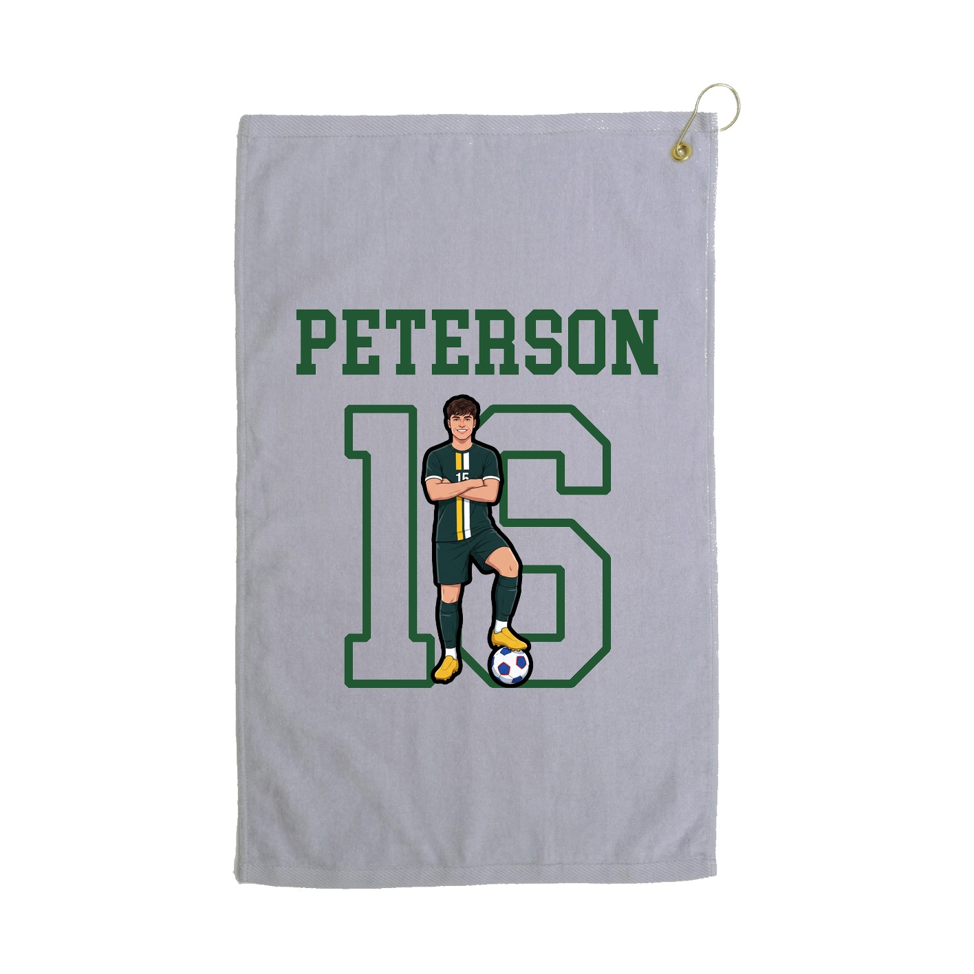 Golf Towel — Shirsey in Grey