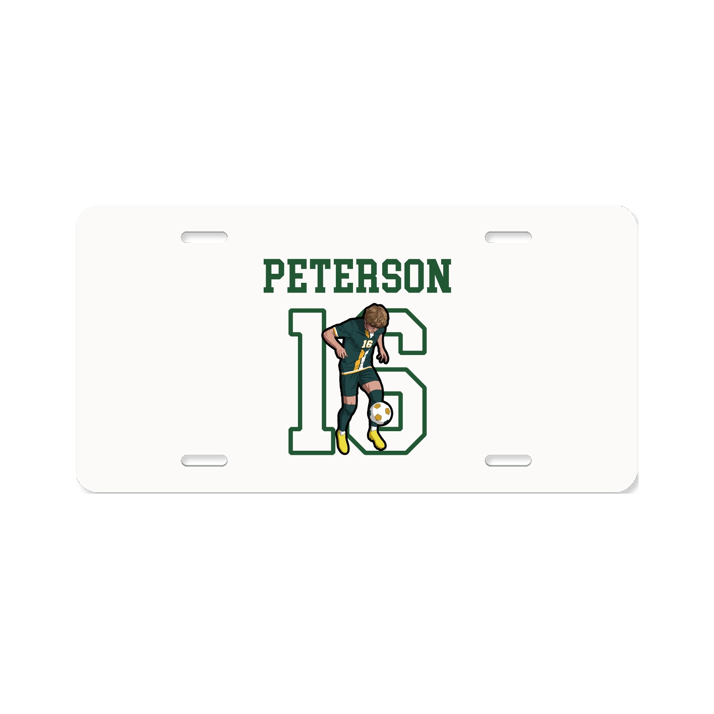 License Plate — Shirsey in Classic