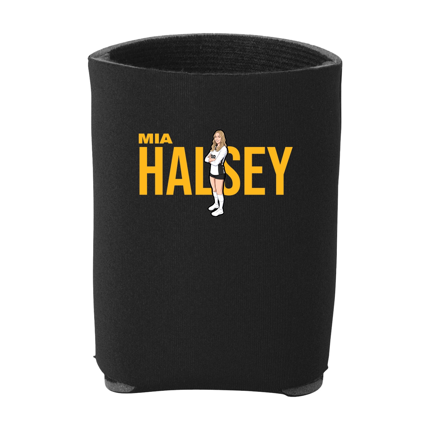 Can Holder — Player Name in Black
