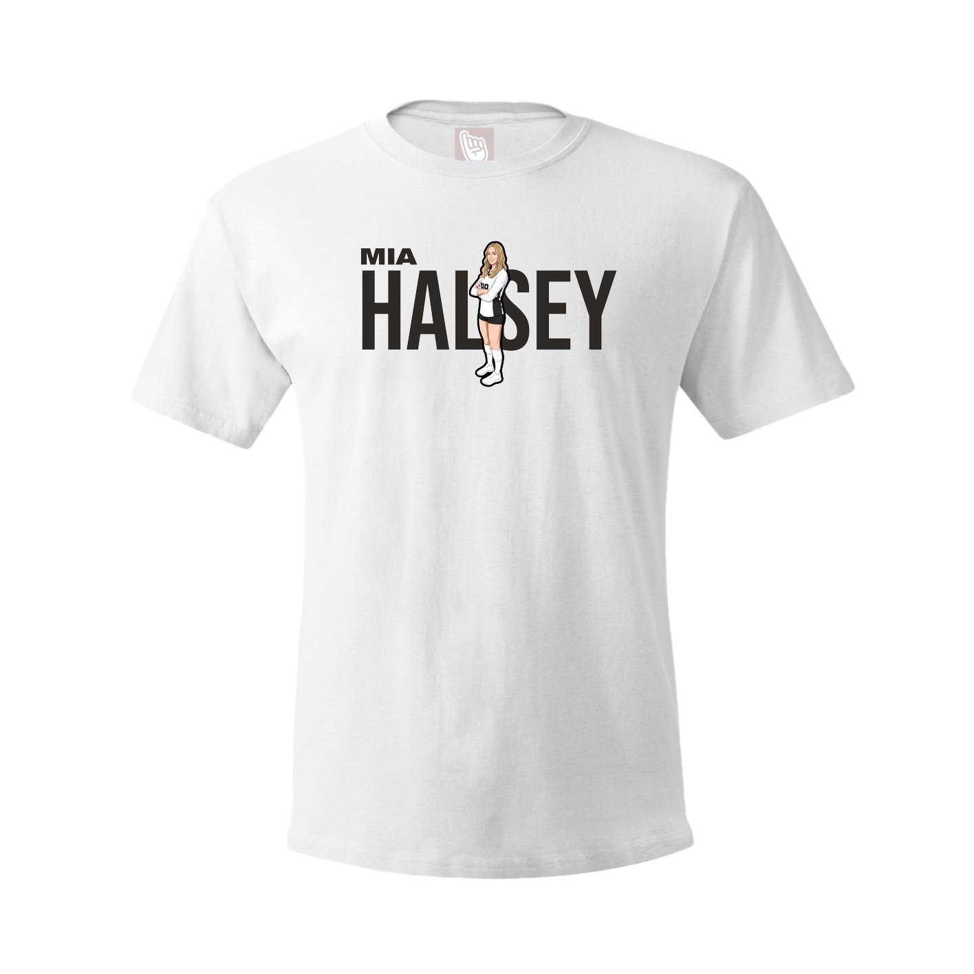 Tee — Player Name in White