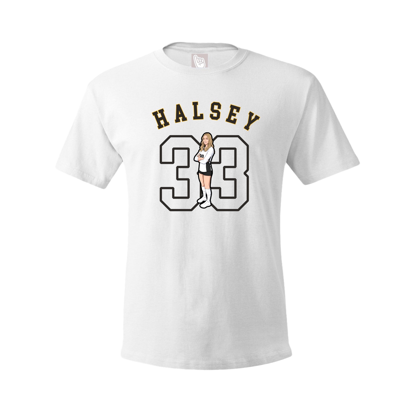 Tee — Shirsey Arch in White
