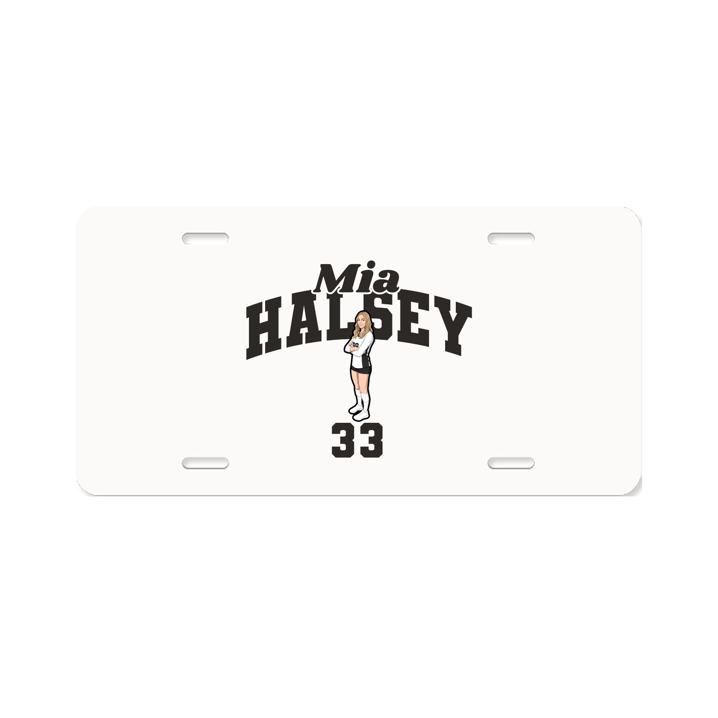 License Plate — Signature Arch in Classic