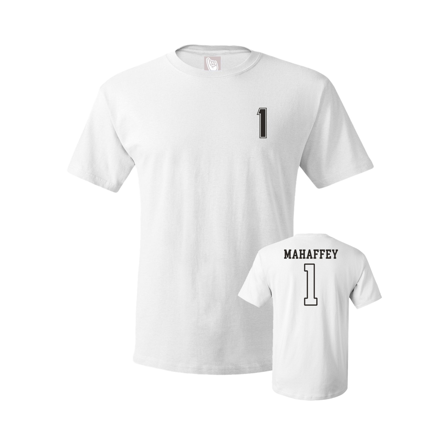 Tee — Chest Back in White