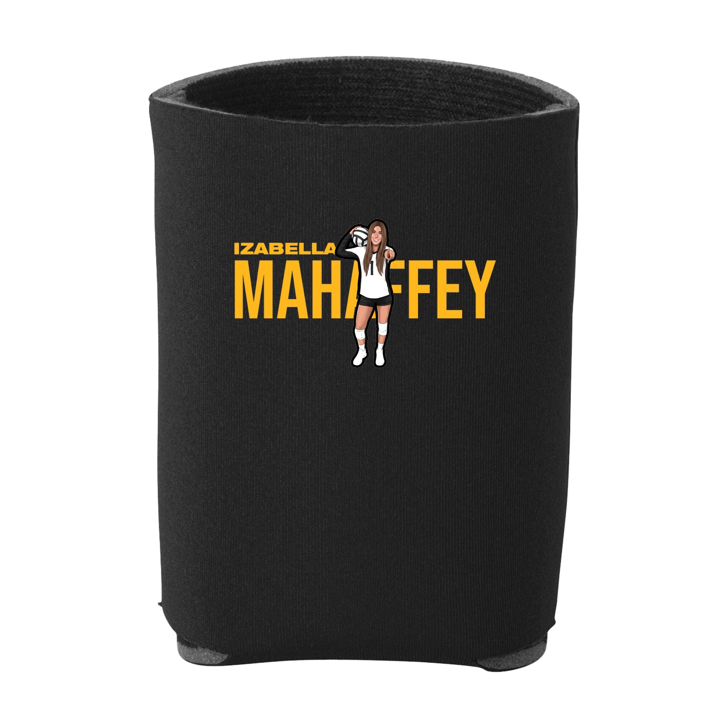 Can Holder — Player Name in Black