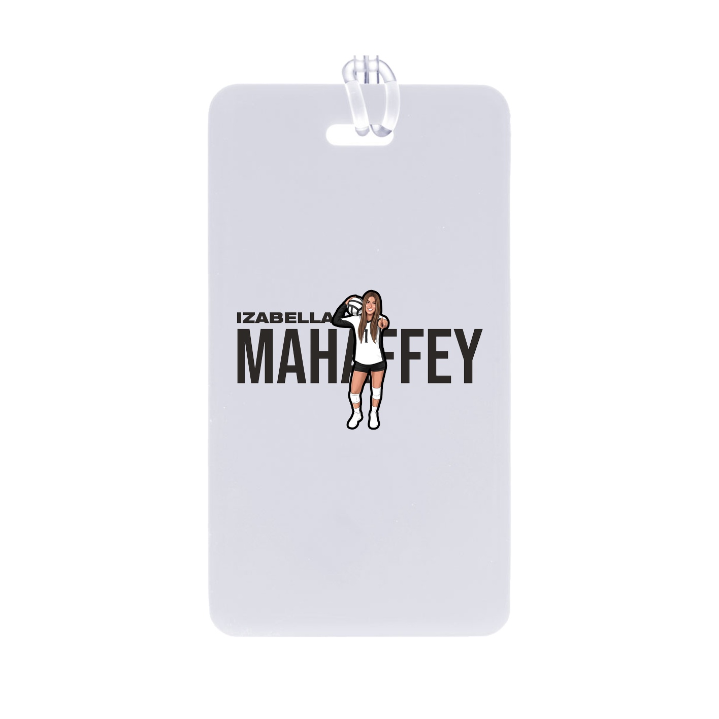 Bag Tag — Player Name in Classic
