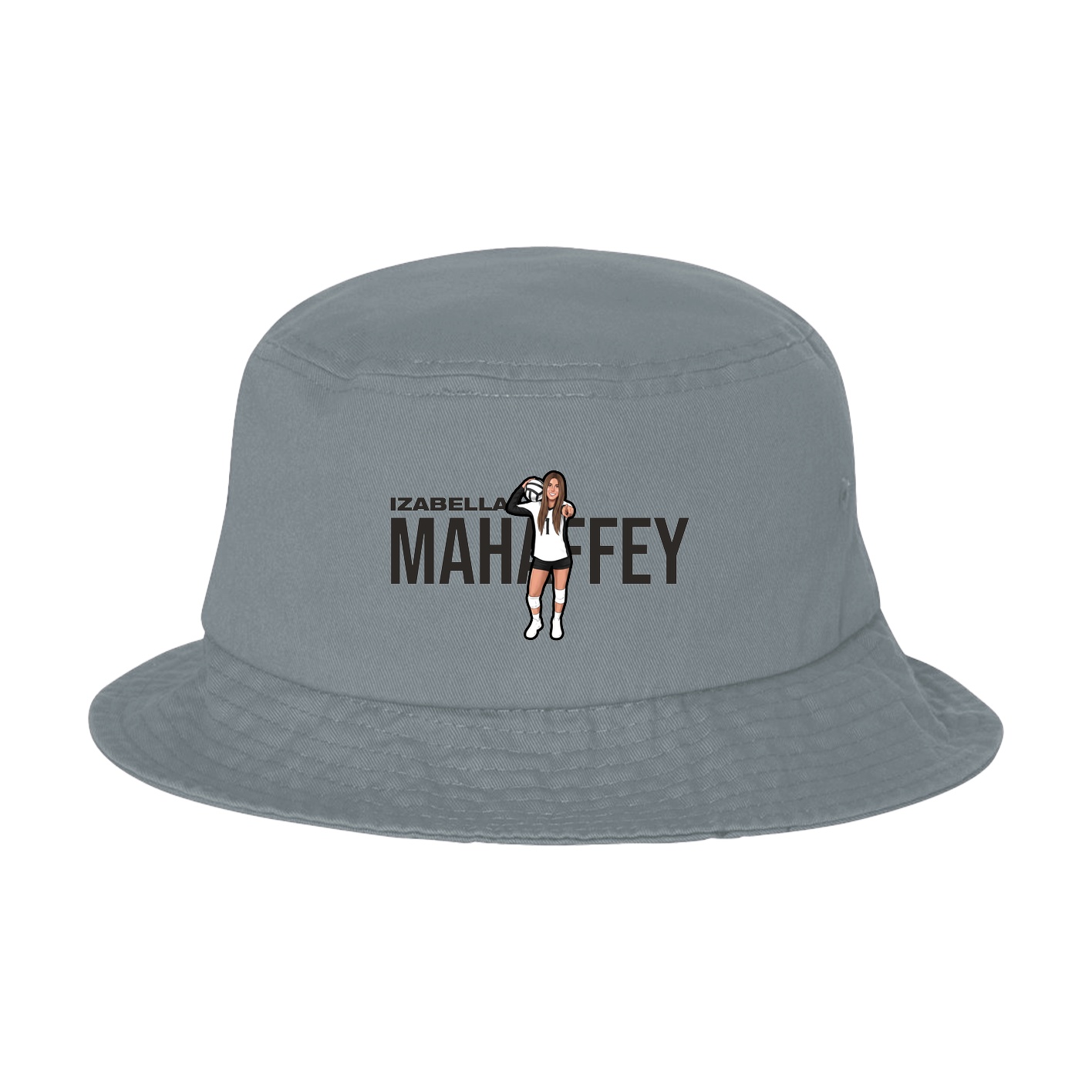 Bucket Cap — Player Name in Grey