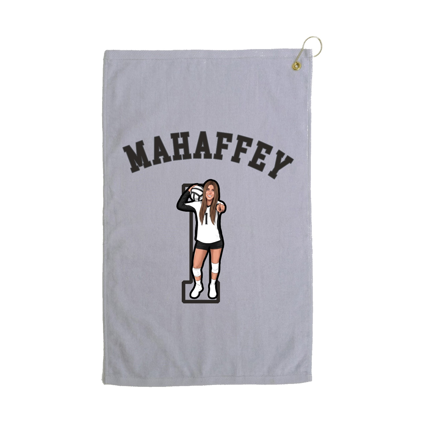 Golf Towel — Shirsey Arch in Grey