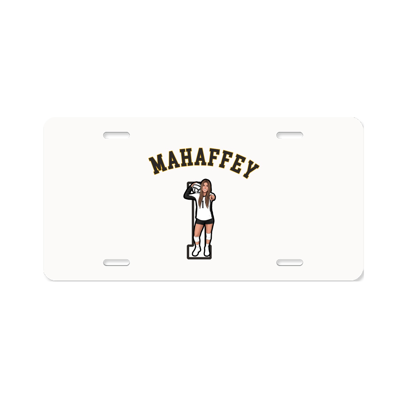License Plate — Shirsey Arch in Classic