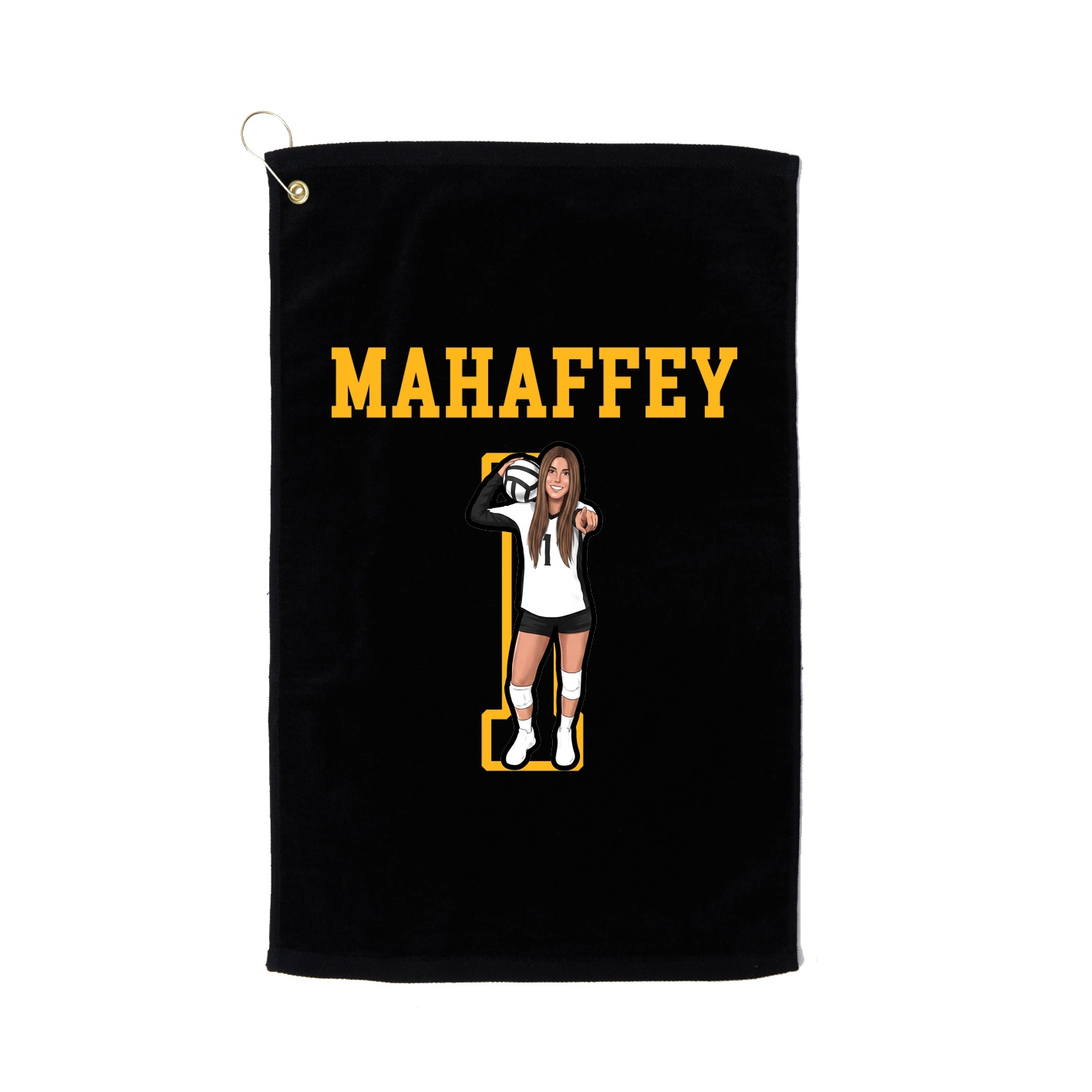 Golf Towel — Shirsey in Black