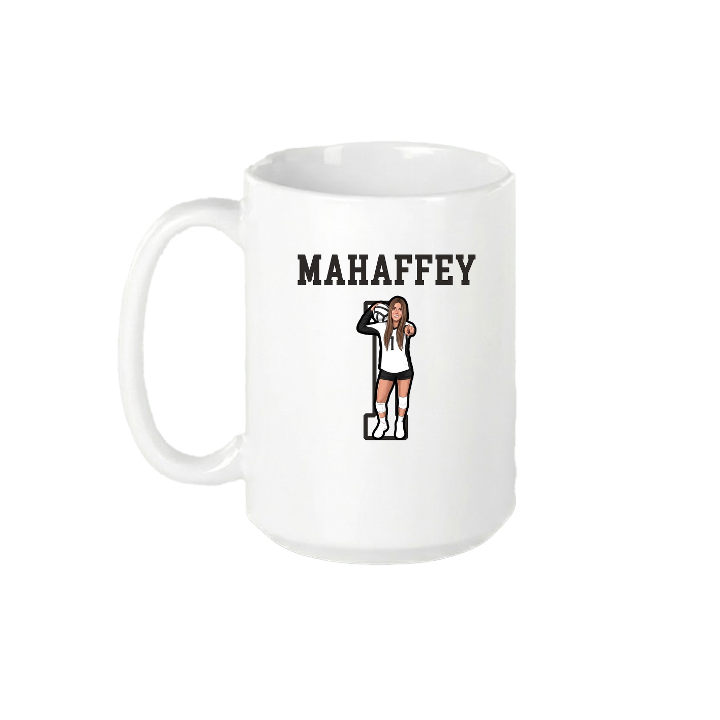 15oz Coffee Mug — Shirsey in White