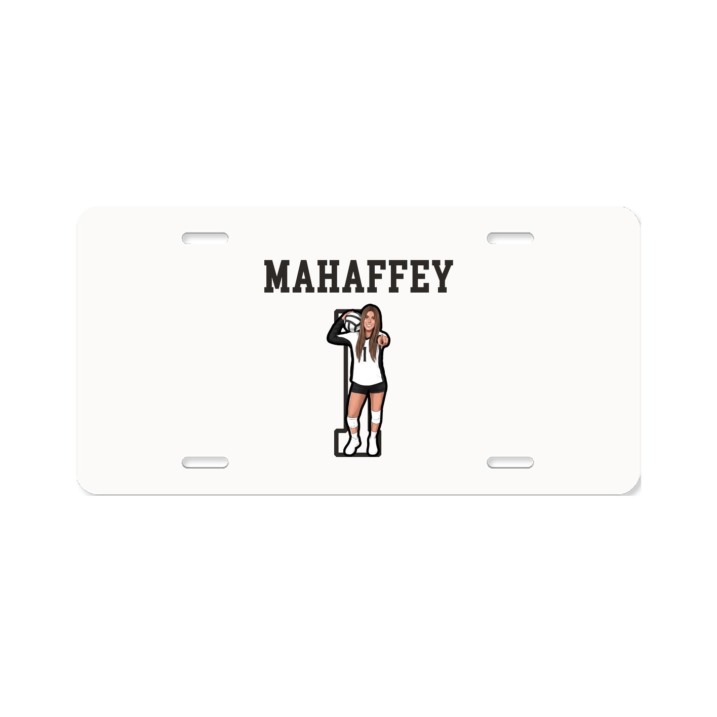License Plate — Shirsey in Classic